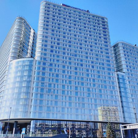 Kasprzaka 29 Wola Tower 3 Rooms, 80M2 16Th Floor, Free Garage By Perfect Apart Warsaw Exterior photo