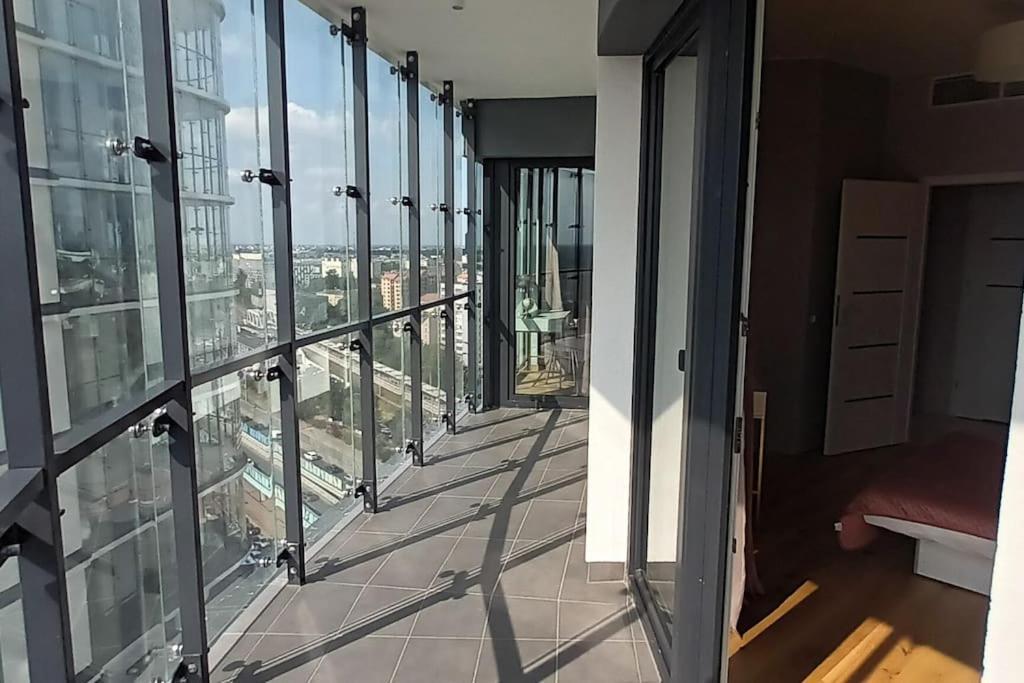 Kasprzaka 29 Wola Tower 3 Rooms, 80M2 16Th Floor, Free Garage By Perfect Apart Warsaw Exterior photo