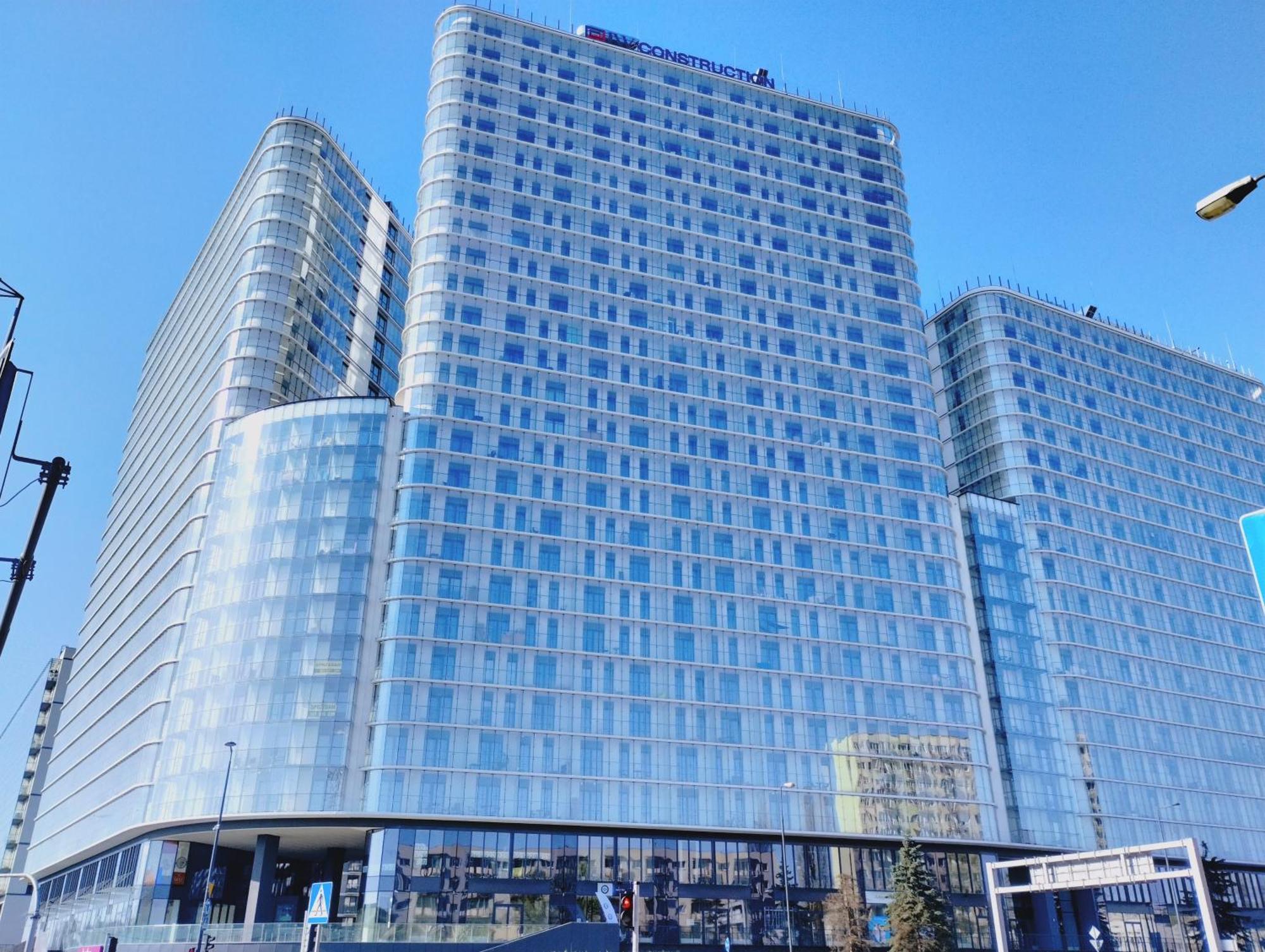Kasprzaka 29 Wola Tower 3 Rooms, 80M2 16Th Floor, Free Garage By Perfect Apart Warsaw Exterior photo