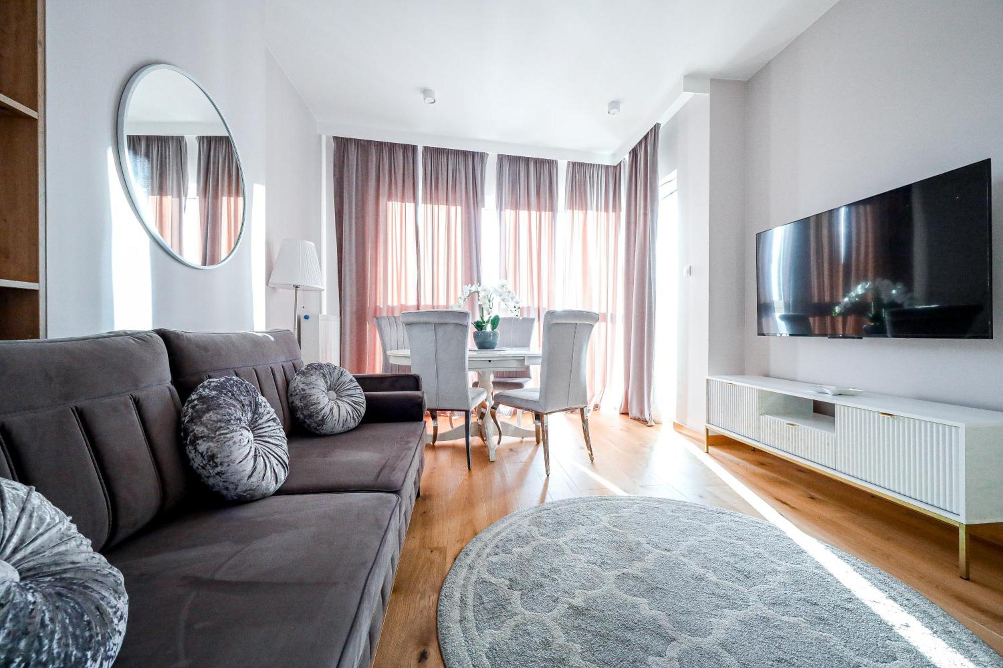 Kasprzaka 29 Wola Tower 3 Rooms, 80M2 16Th Floor, Free Garage By Perfect Apart Warsaw Exterior photo